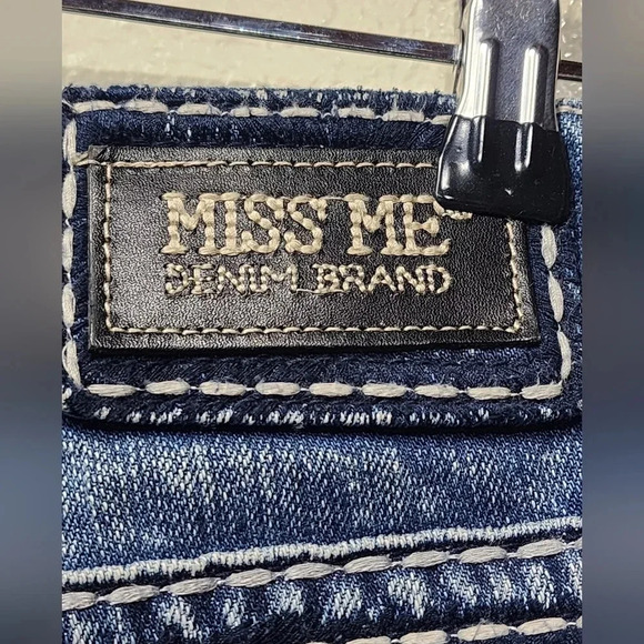 MISS ME Irene Women's Capri Jeans Size 29 Western Rodeo Cowgirl Boho - Picture 9 of 10